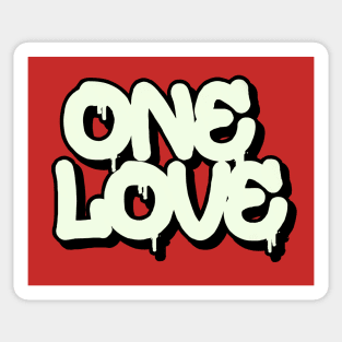 One Love Sticker